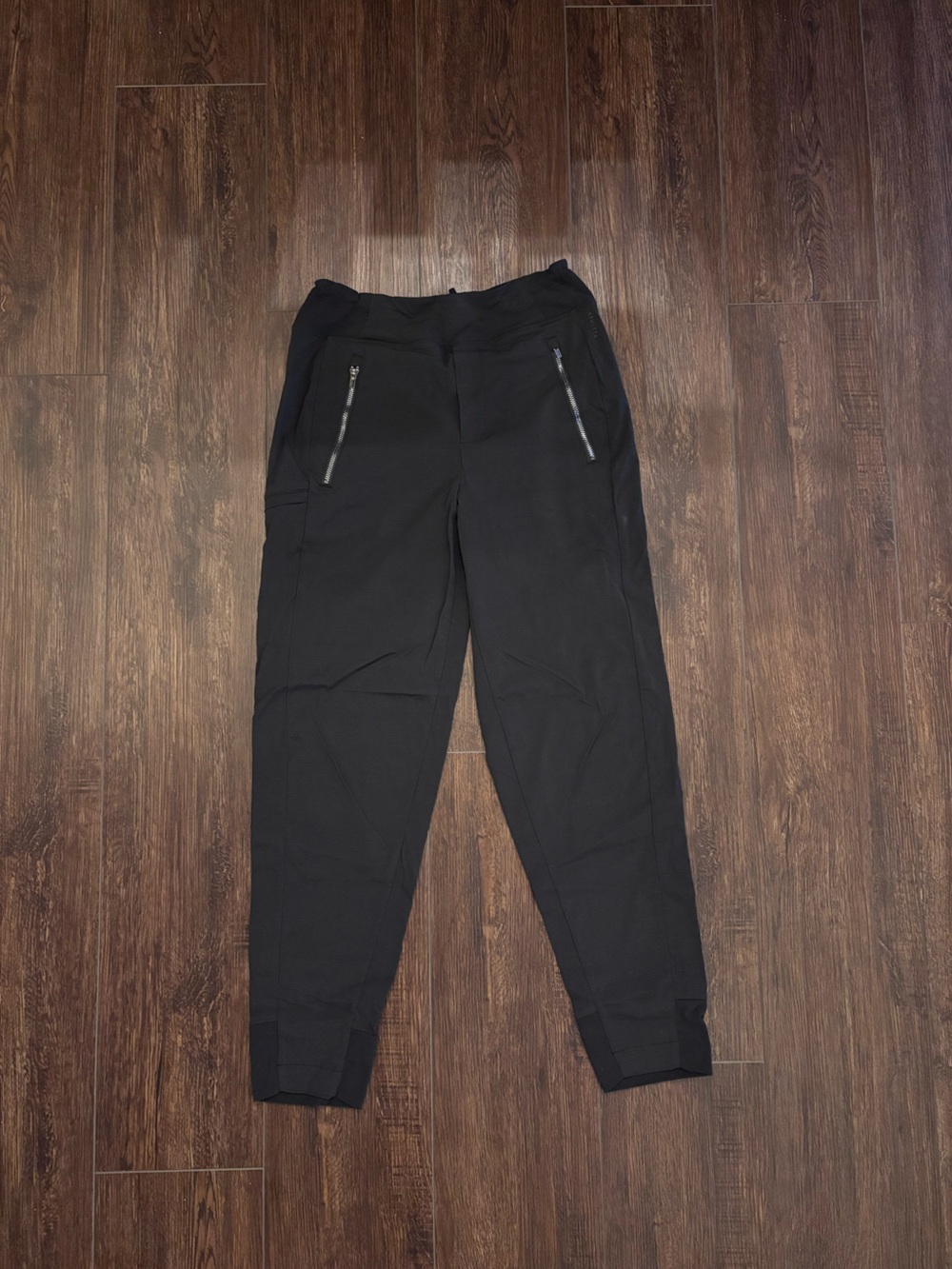Athleta Black Zip-Pocket Joggers - Women’s 0